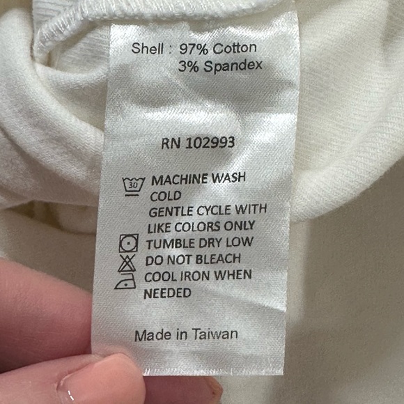 EUC | Peter Som | Button Denim Romper | White | Size 0 - Picture 10 of 16